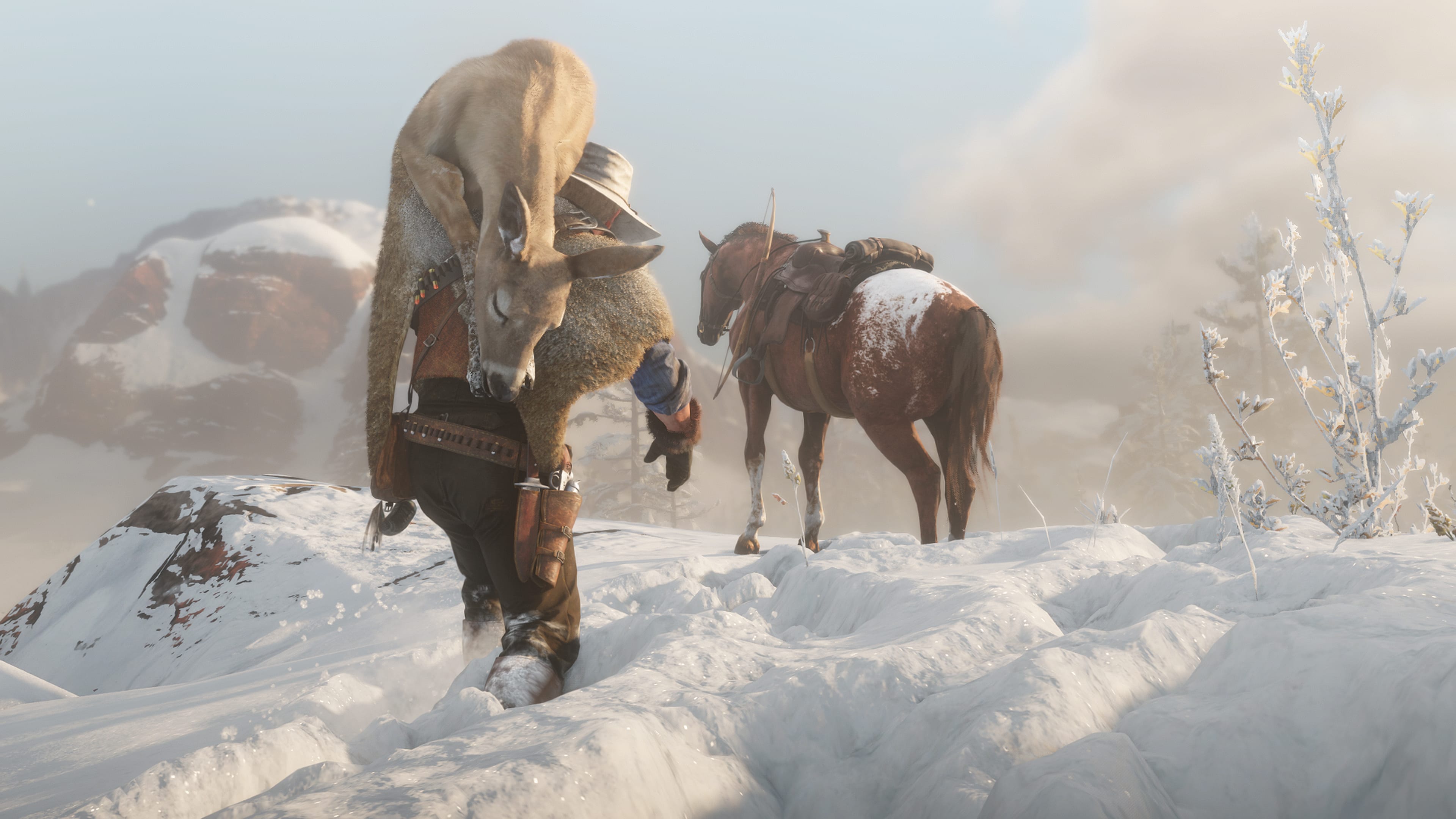 O DOMADOR DE CAVALOS - Em busca do CAVALO DA NEVE, o melhor cavalo do jogo  - Red Dead Redemption 2 