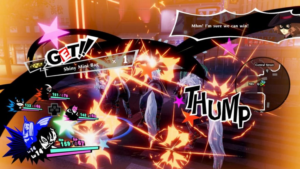 Persona 5 Strikers Combate