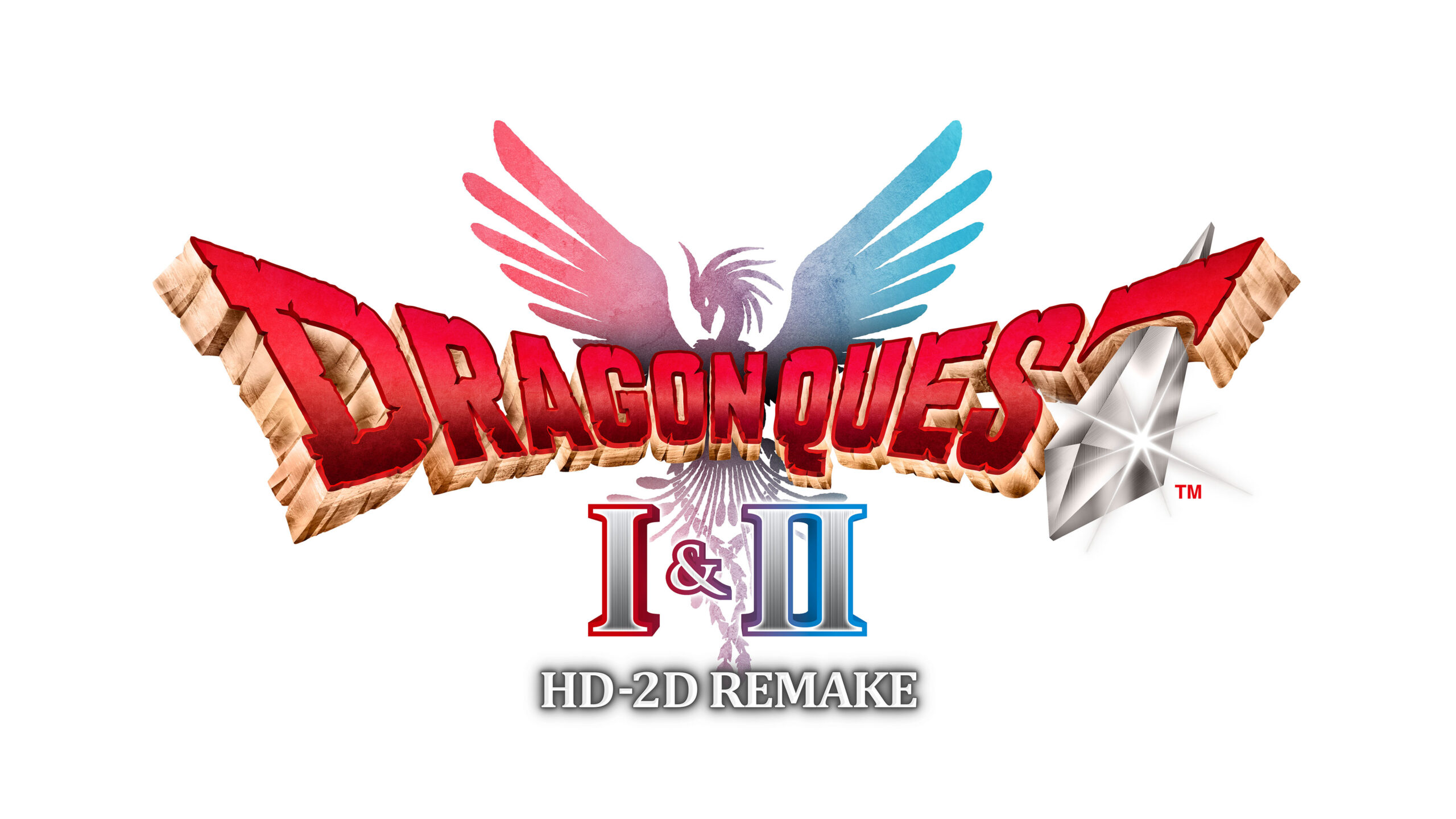 Dragon Quest I & II HD-2D Remake Logo