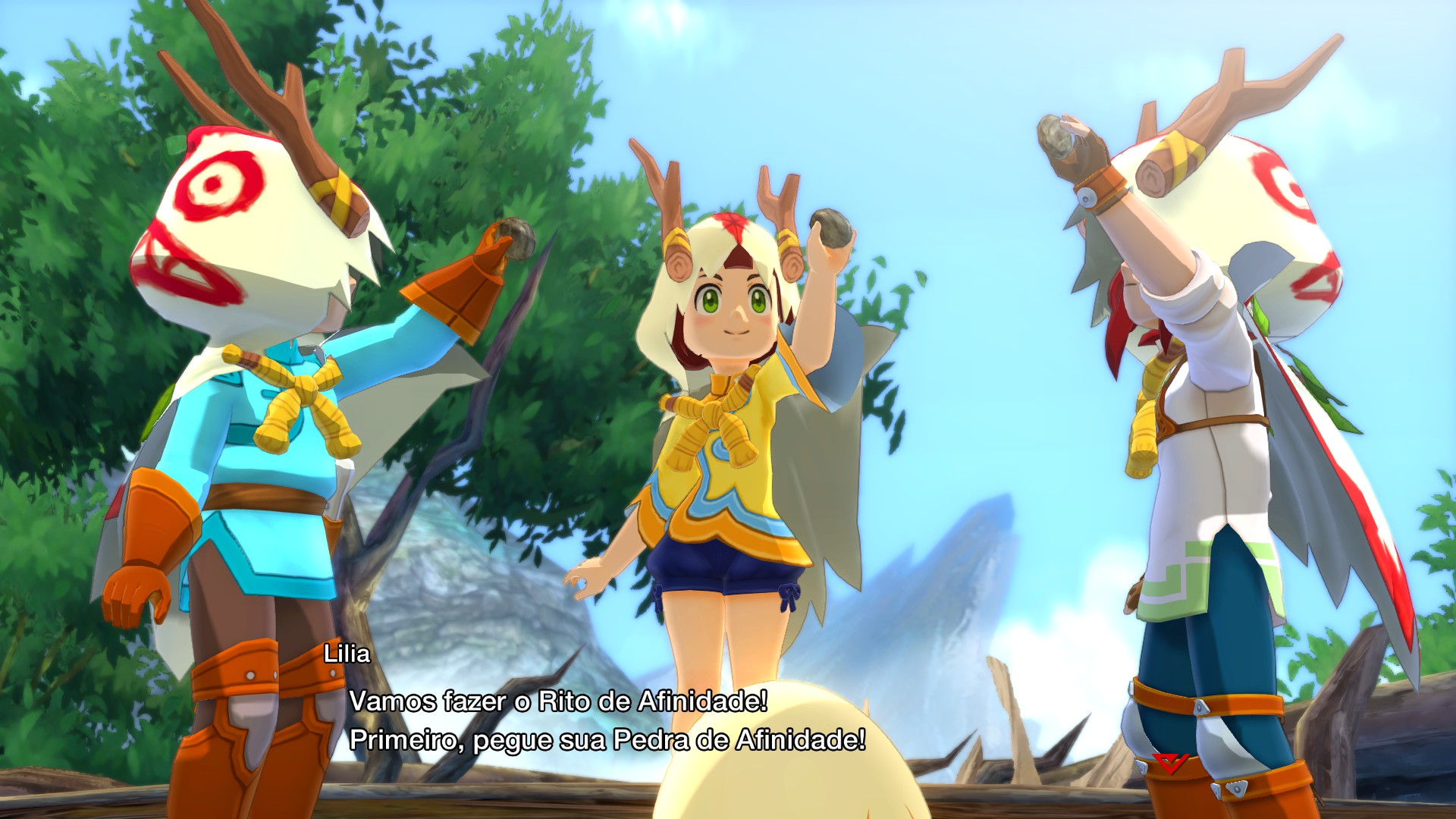 Monster Hunter Stories - Brincando de Ritual de Afinidade