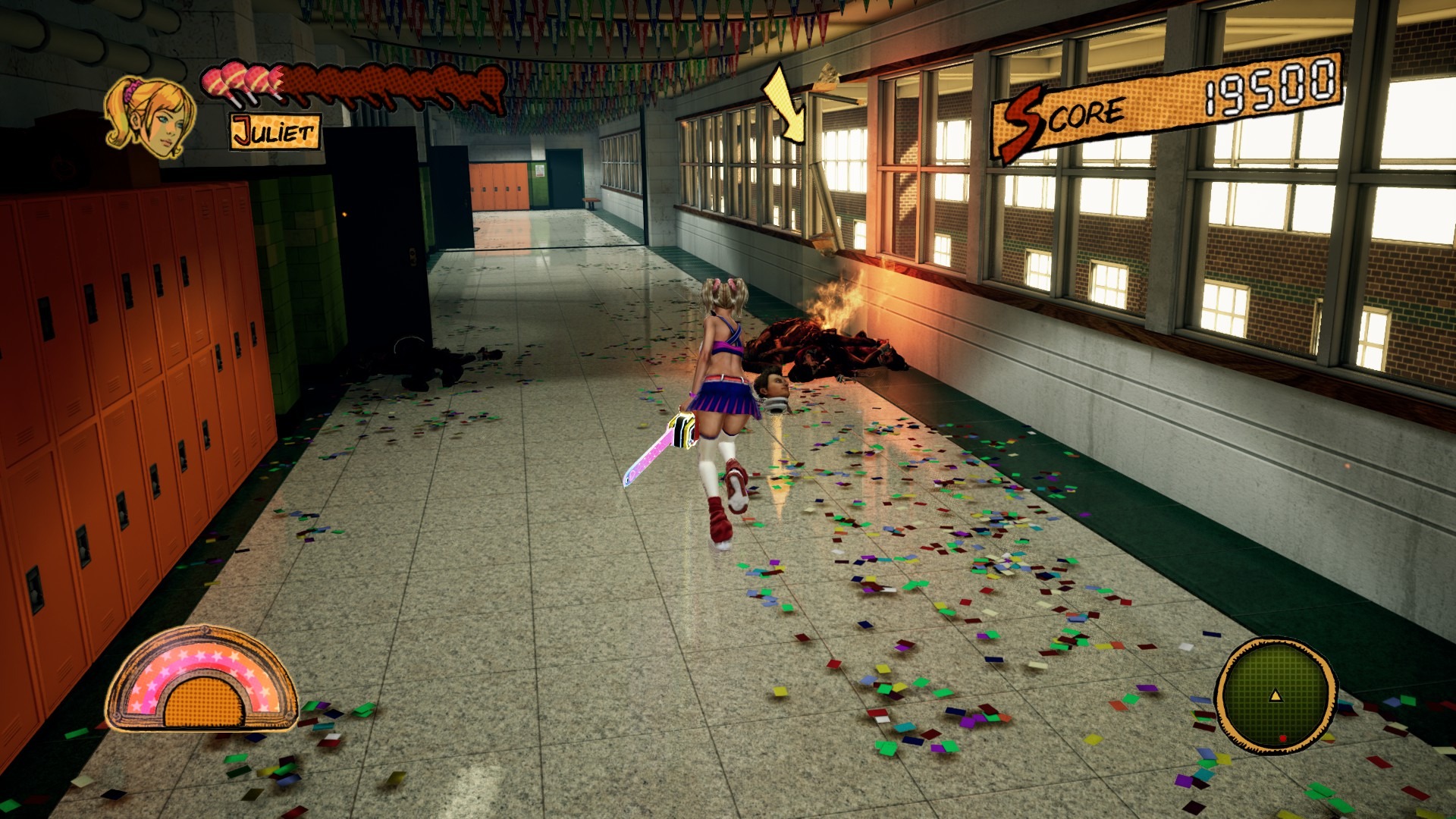 Lollipop Chainsaw RePOP - Fase escola parte interna