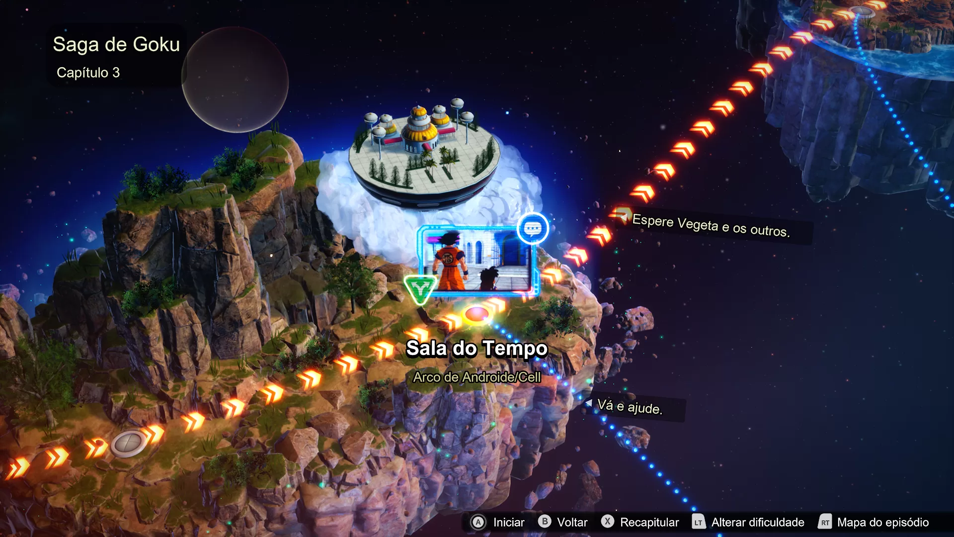 DRAGON BALL Sparking! ZERO - Caminhos campanha