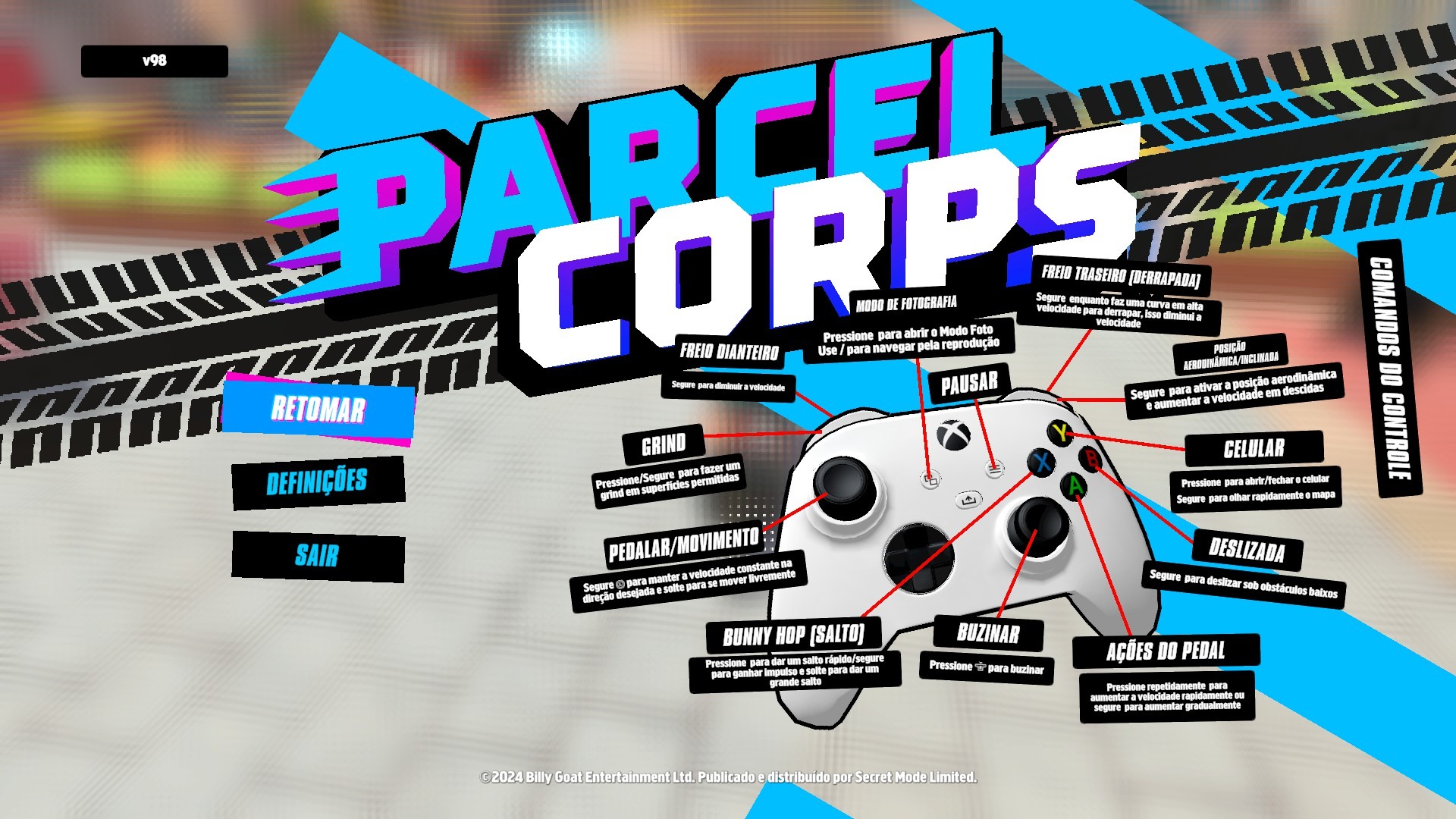 Parcel Corps - Controles