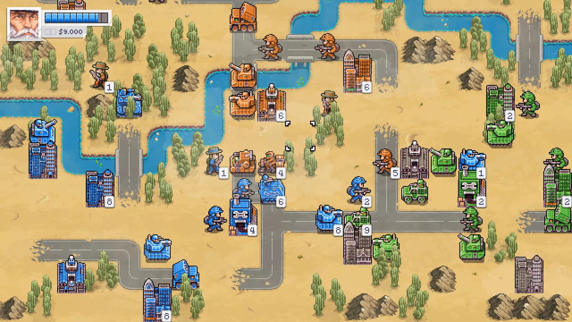 Warside - Três exércitos