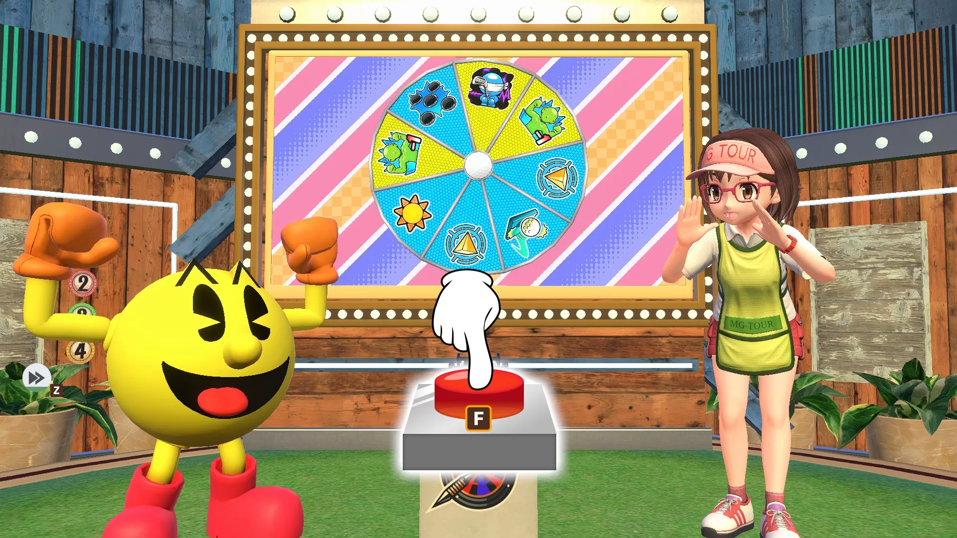 Everybody's Golf Hot Shots - Roleta Pacman