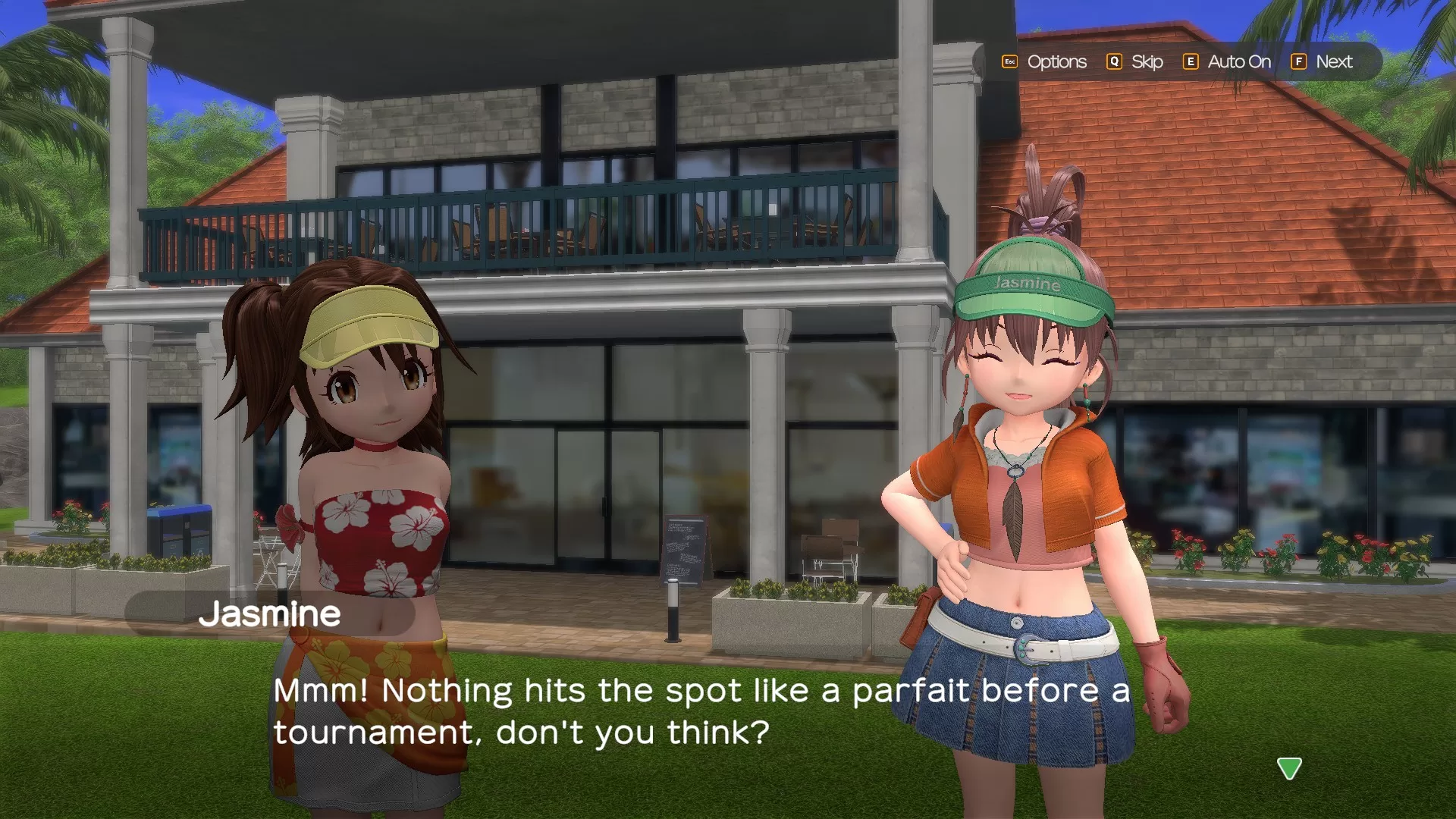 Everybody's Golf Hot Shots - conversa World Tour