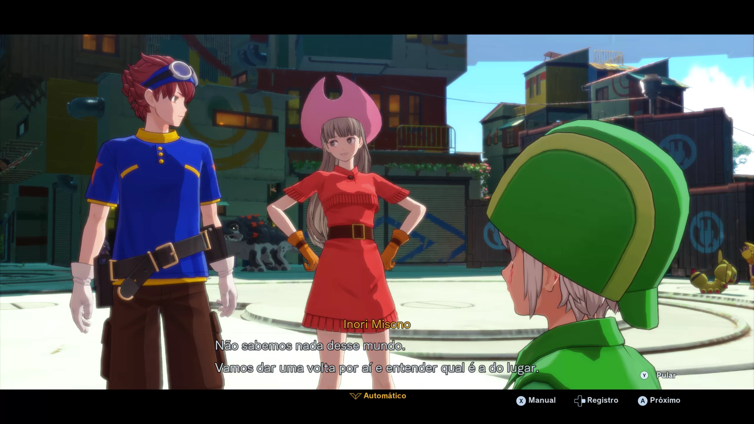 Digimon Story Time Stranger - Traje Digimon Adventure