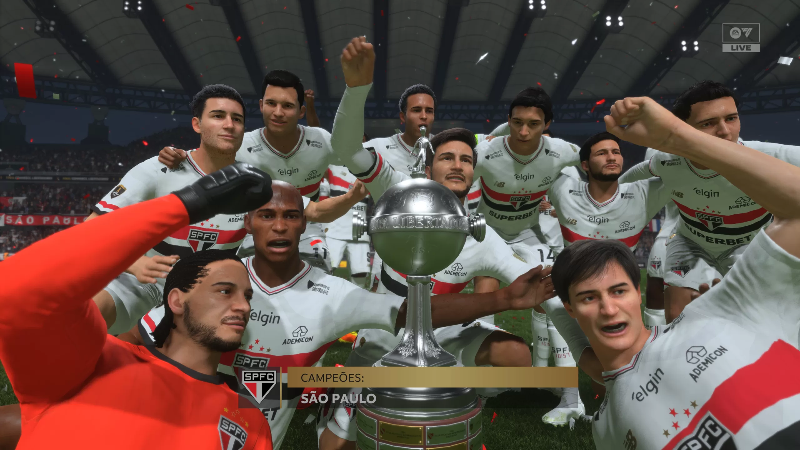 EA SPORTS FC 26 - São Paulo Campeão da Libertadores