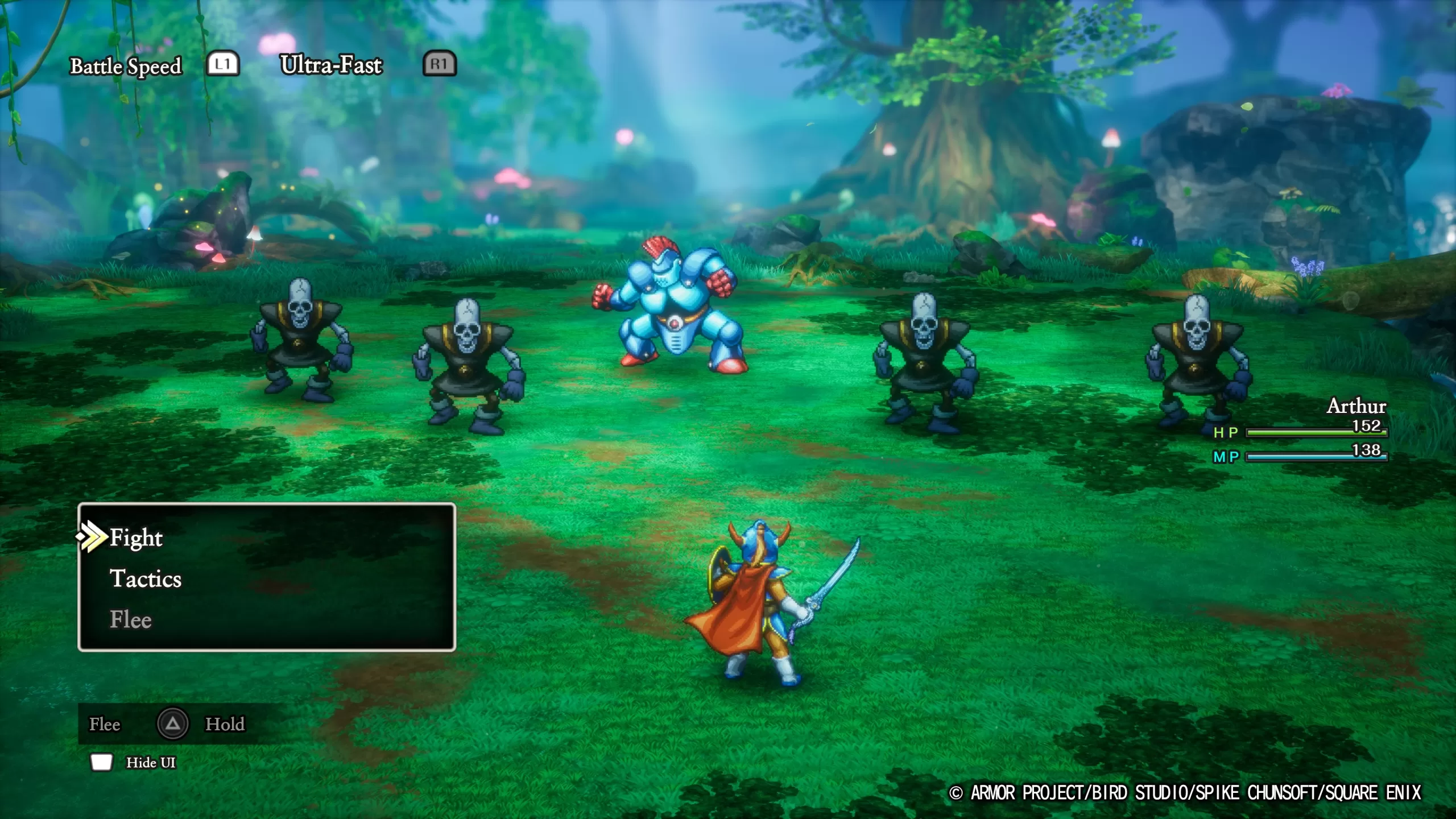 DRAGON QUEST I II HD-2D Remake - Combate DQ1