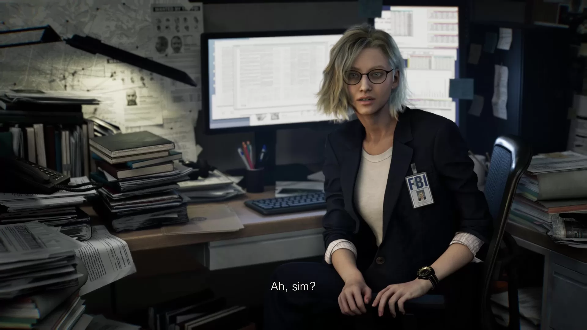 Resident Evil Requiem: Grace Ashcroft no FBI