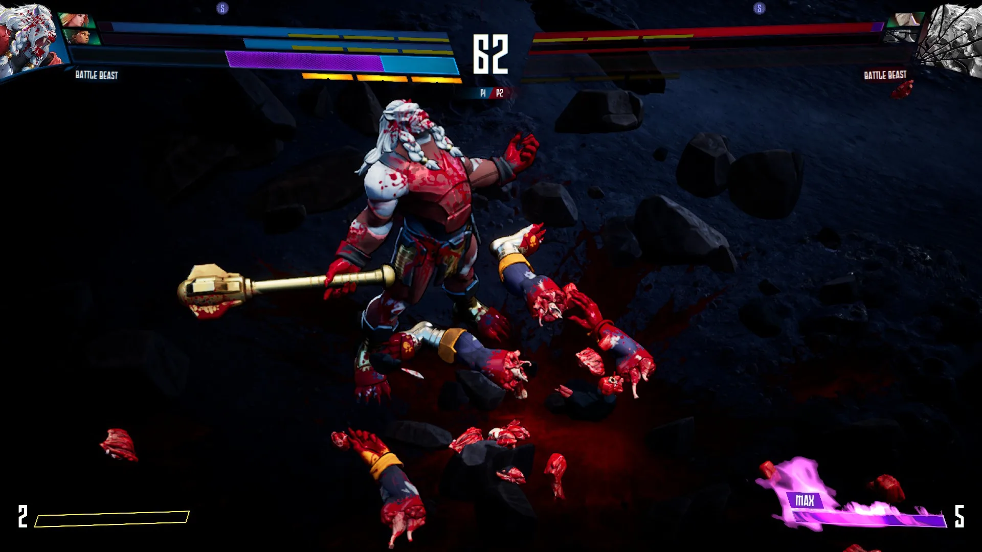 Invincible VS - Battle Beast luta