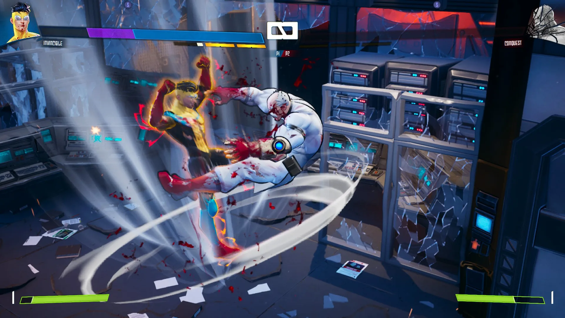 Invincible VS - Invencible luta