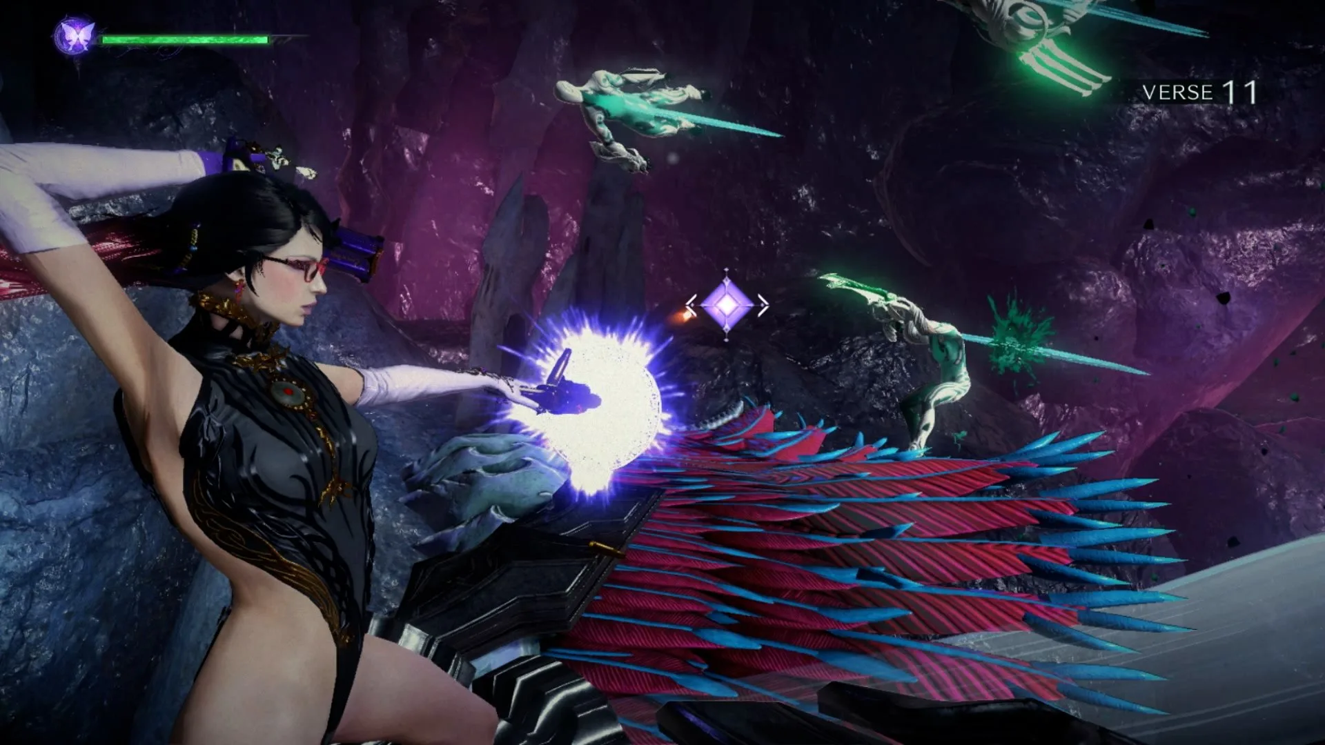 Bayonetta tirando a roupa