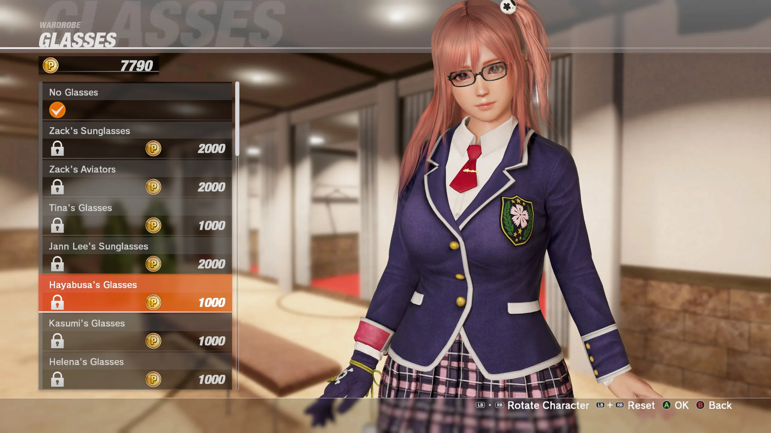 DEAD OR ALIVE 6 Last Round - Guarda Roupa