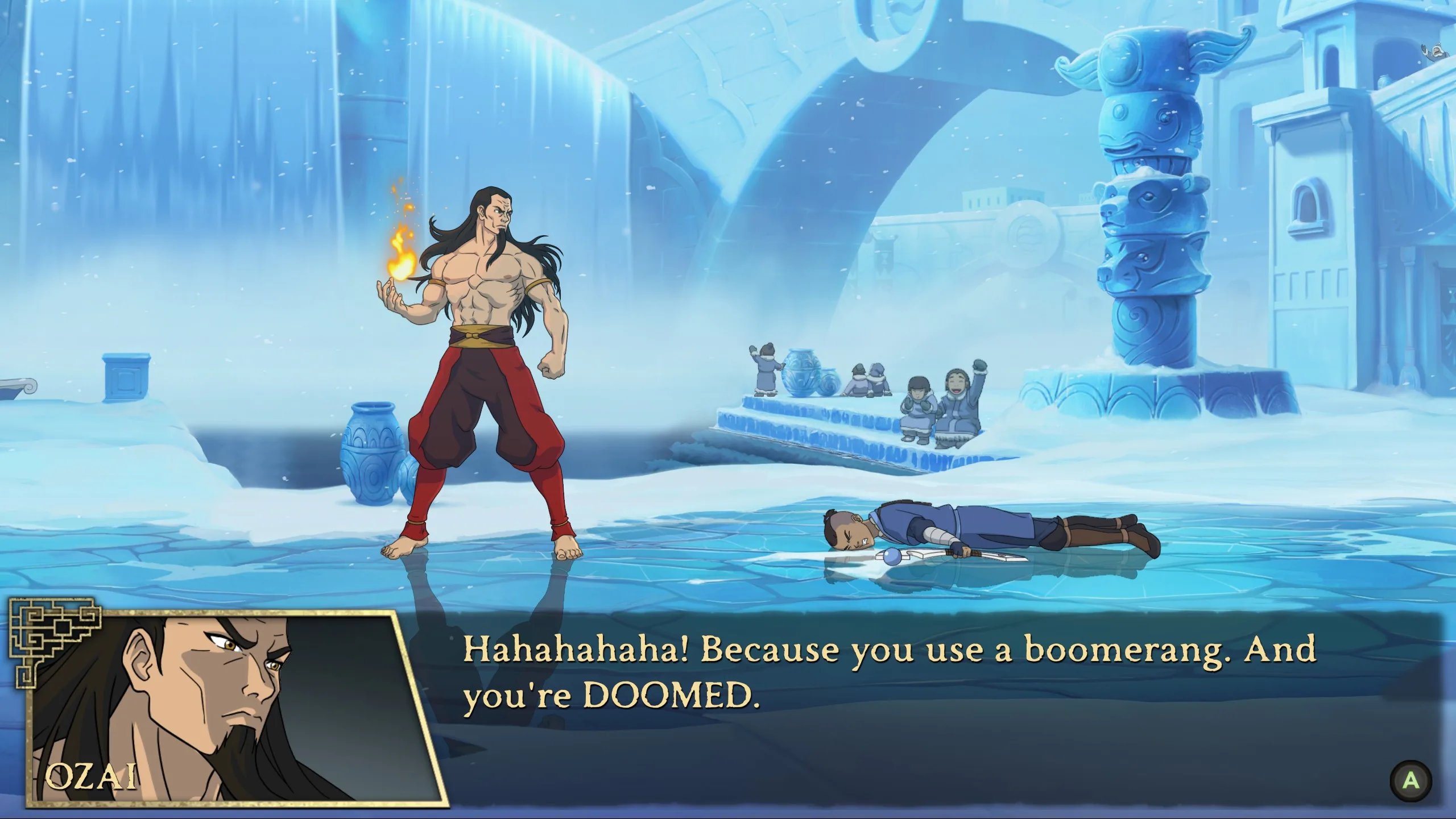 Avatar Legends The Fighting - Piada Ozai