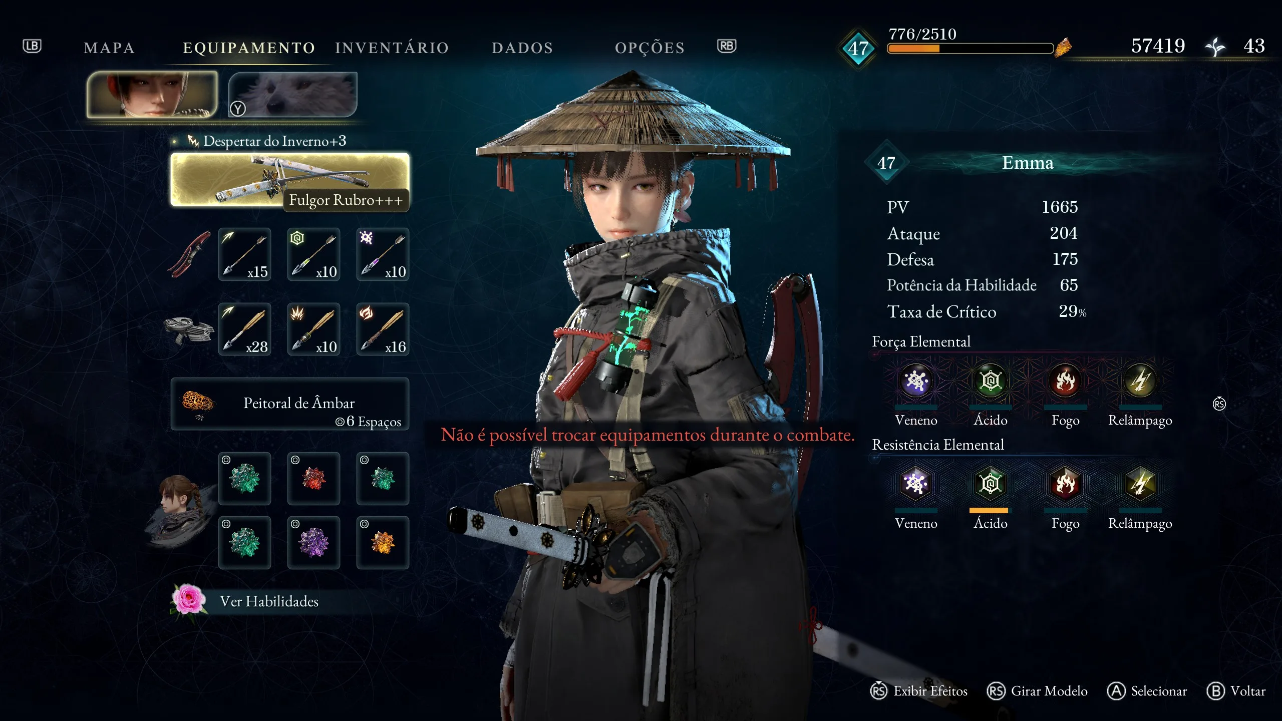 Beast of Reincarnation - Menu Emma